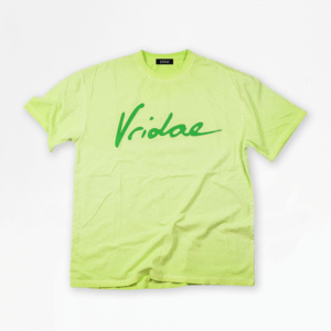 VRIDAE SIGNATURE LIME TEE