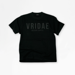 VRIDAE ICON BLACK TEE
